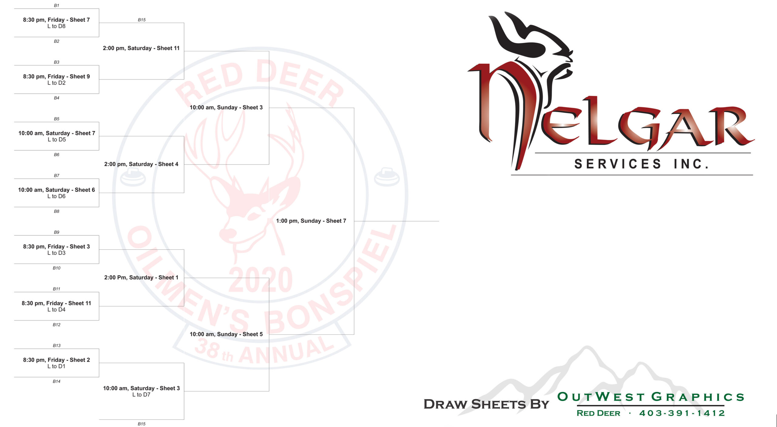 Red Deer Oilmen's Curling Bonspiel 2020 - Red Deer, Alberta