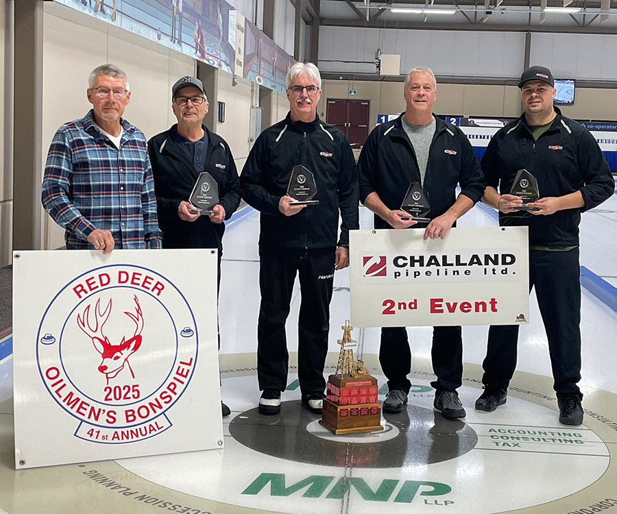 2025 Red Deer Oilmens Bonspiel - 2nd Event Winner - Stealth Oilfield